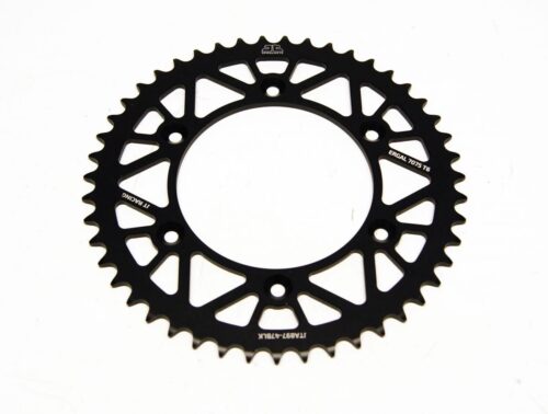 REAR SPROCKET ALLOY BLACK, JTA897.47BLK