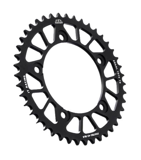 REAR SPROCKET ALLOY JTA1792.43 BLACK, Triumph, Suzuki, CHAIN 525