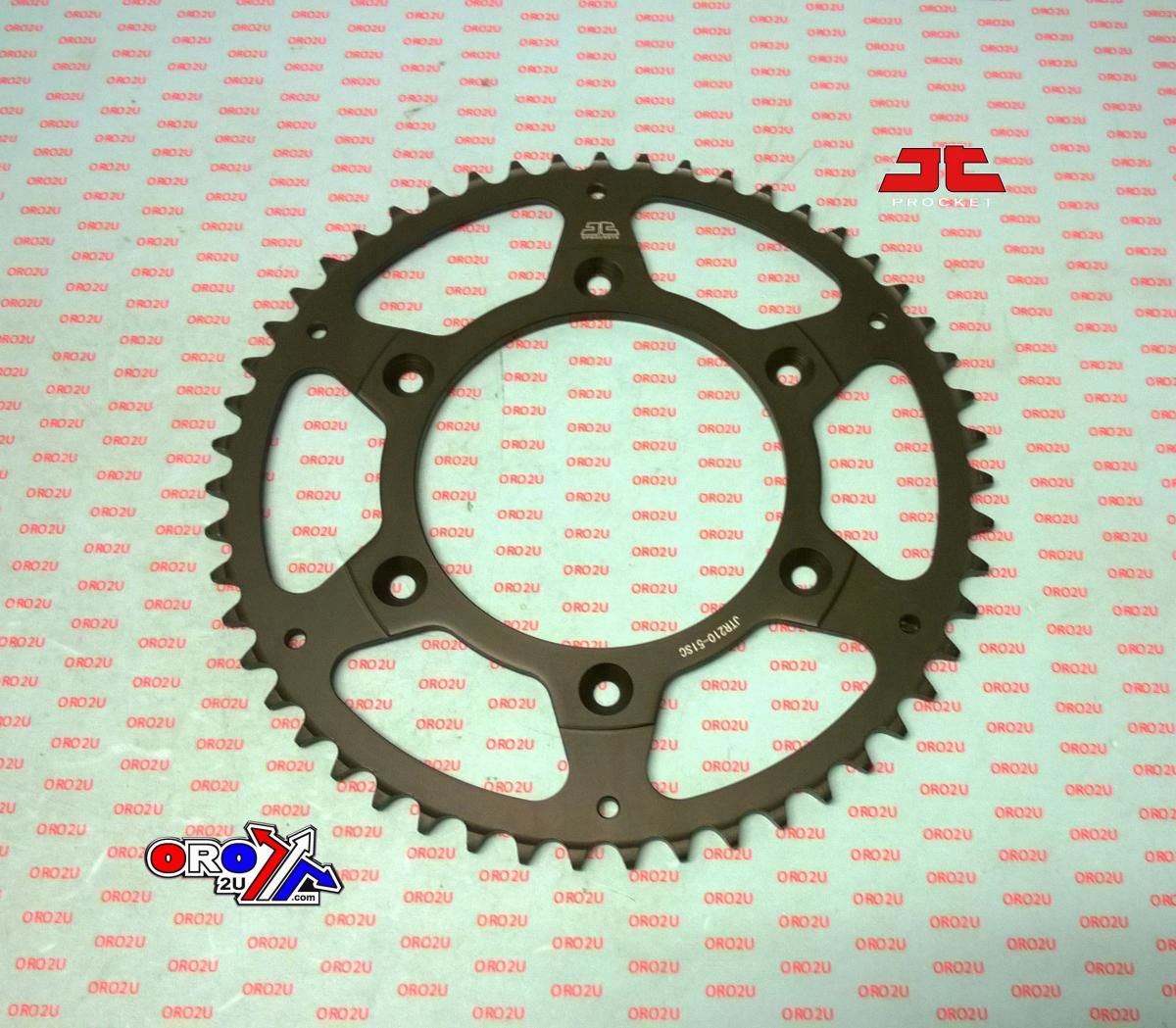 REAR SPROCKET STEEL JTR210.51SC, LIGHTWEIGHT SELF-CLEANING