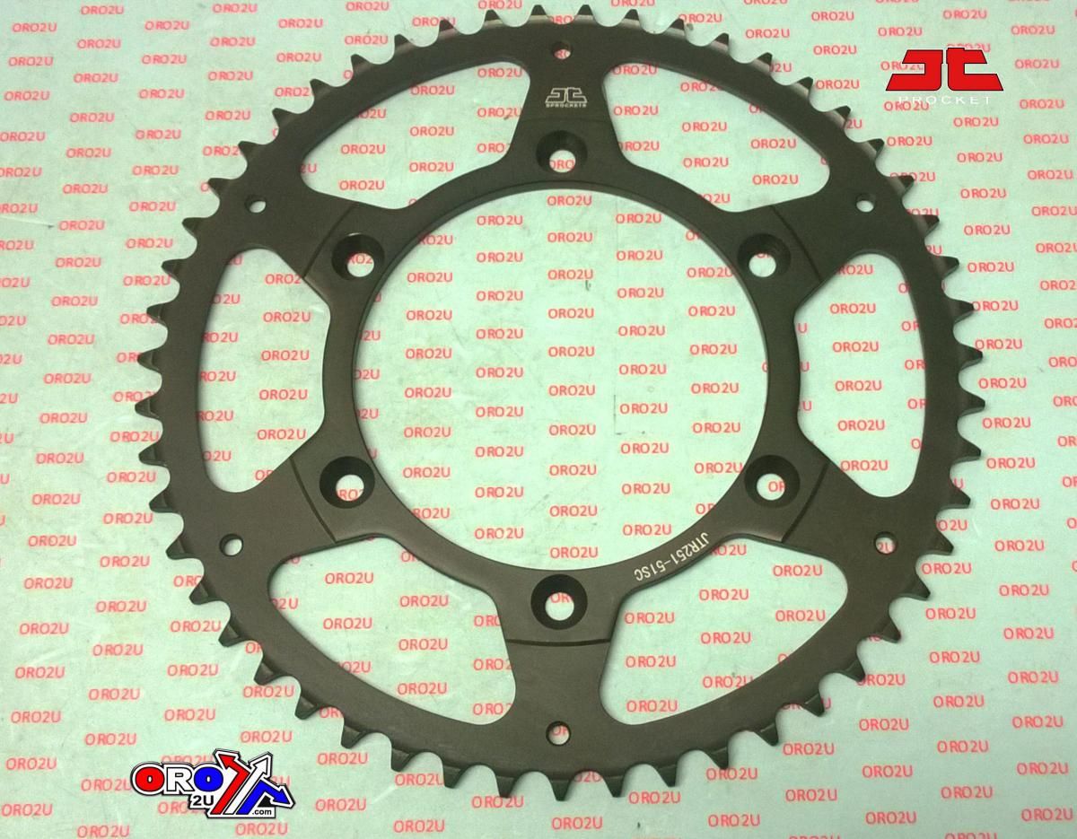 REAR SPROCKET STEEL JTR251.51SC, LIGHTWEIGHT SELF-CLEANING