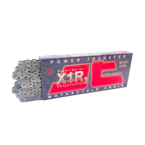 JT CHAIN 525X1R3 120L BLACK, X-RING, JTC525X1R3-120RL