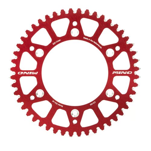 MINO REAR SPROCKET SURRON LIGHT BEE, E RIDE 64 TEETH 25-912-64-3 RED, ALLOY