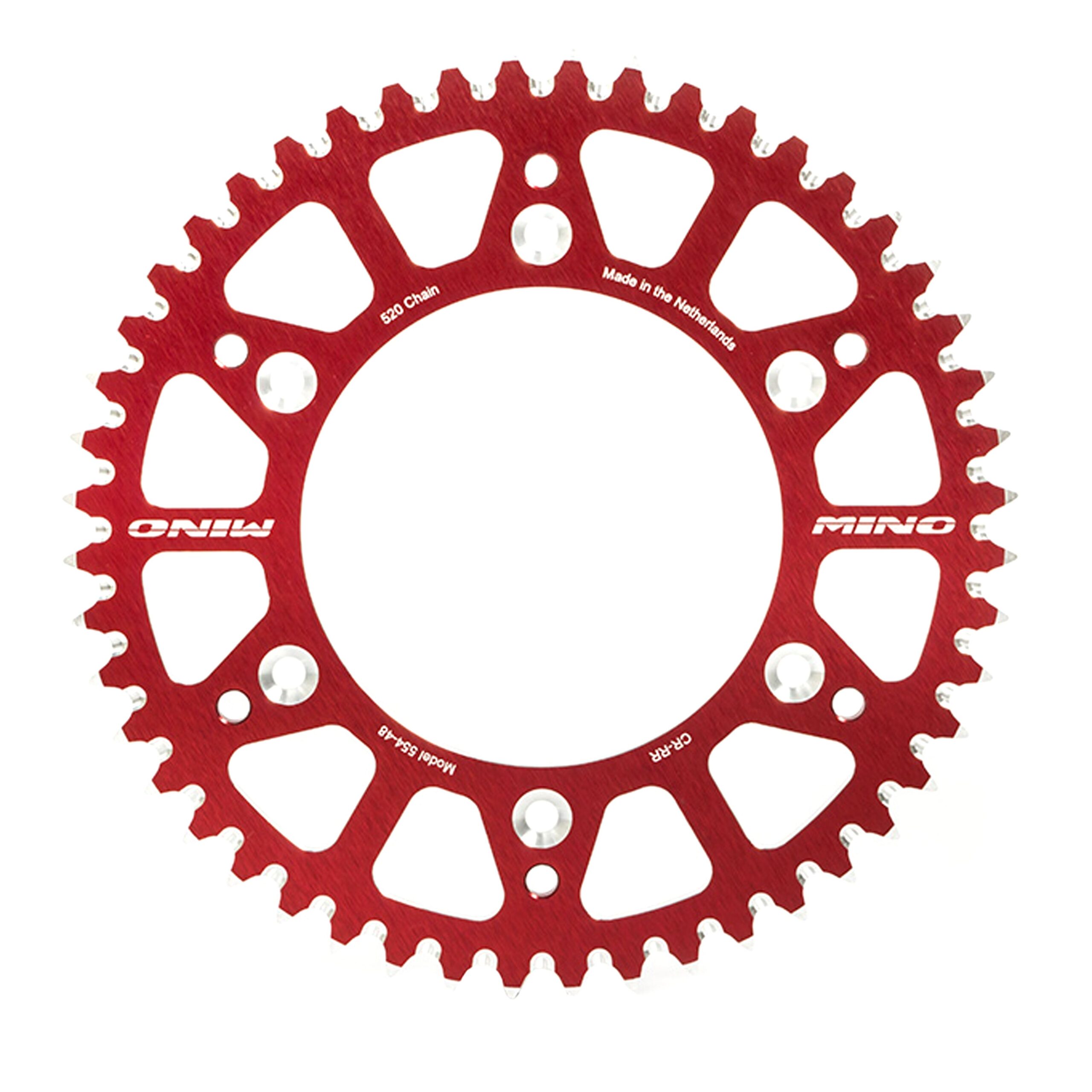 MINO REAR SPROCKET SURRON LIGHT BEE, E RIDE 49 TEETH 25-912-49-3 RED, ALLOY