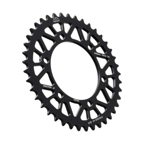 REAR SPROCKET JTA2020.41BLK ALUMINIUM BLACK ROAD