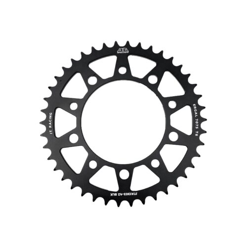 REAR SPROCKET ALLOY JTA1303.42 BLACK, HONDA ROAD CHAIN 520