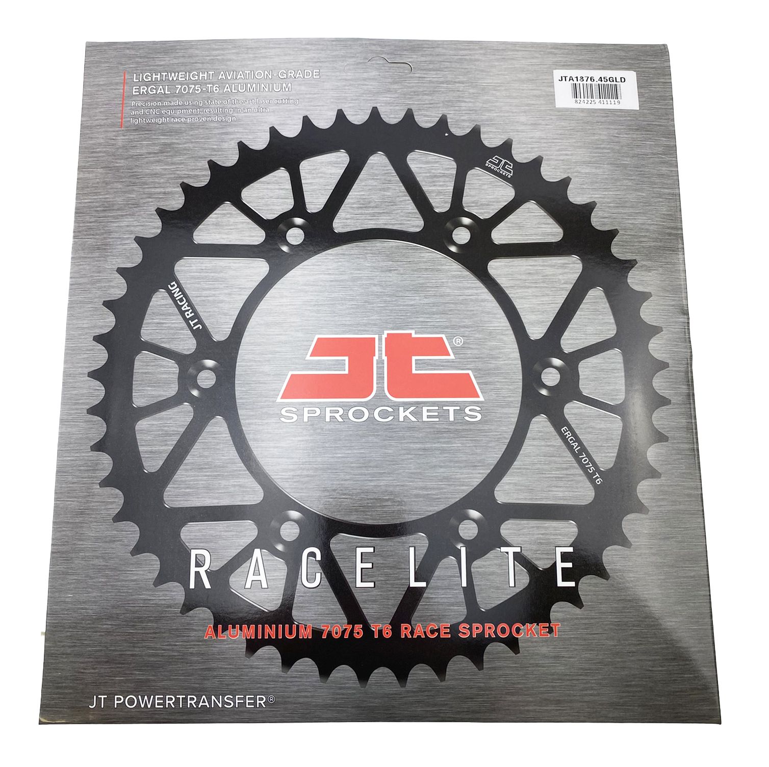 REAR SPROCKET ALLOY GOLD JTA1876.45GLD JT CHAIN - Image 2