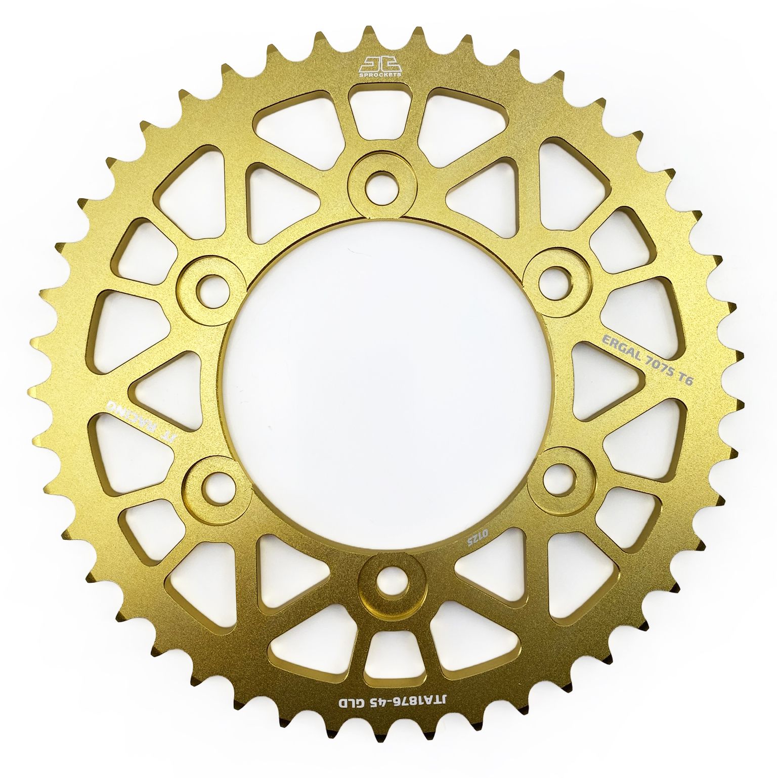 REAR SPROCKET ALLOY GOLD JTA1876.45GLD JT CHAIN
