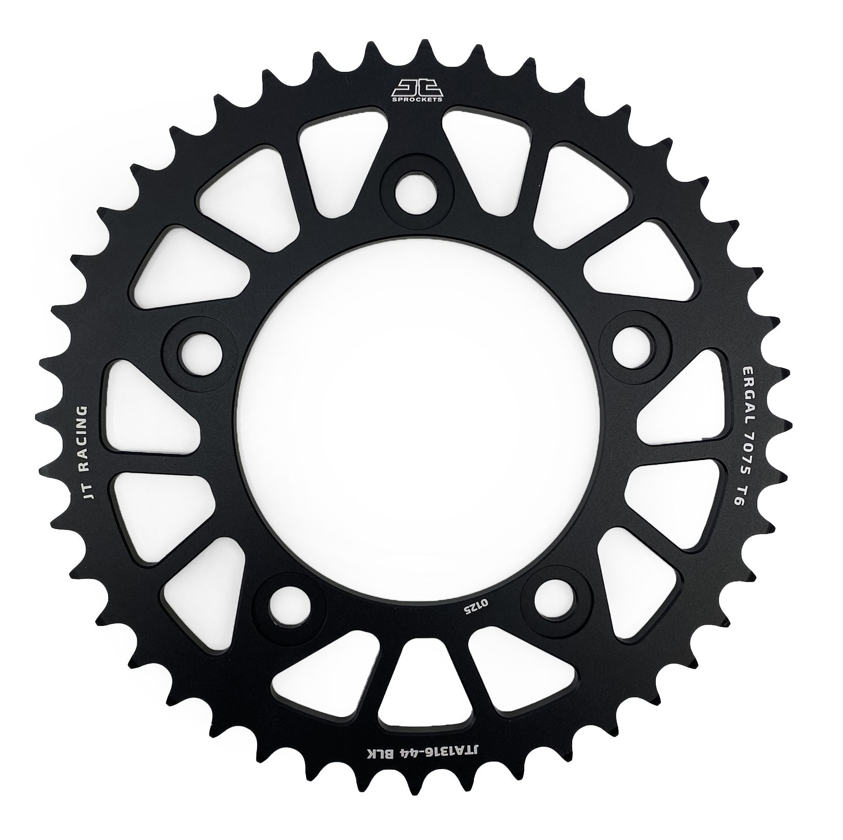REAR SPROCKET JTA1316.44BLK BLACK ALLOY, HONDA ROAD 41201-MGS-D30