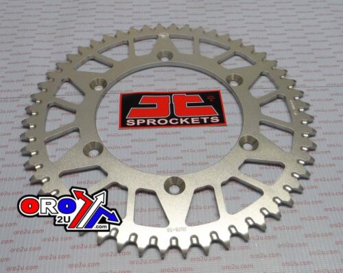 REAR SPROCKET ALLOY SILVER 822, JTA822.52 7075-T6 Aluminium