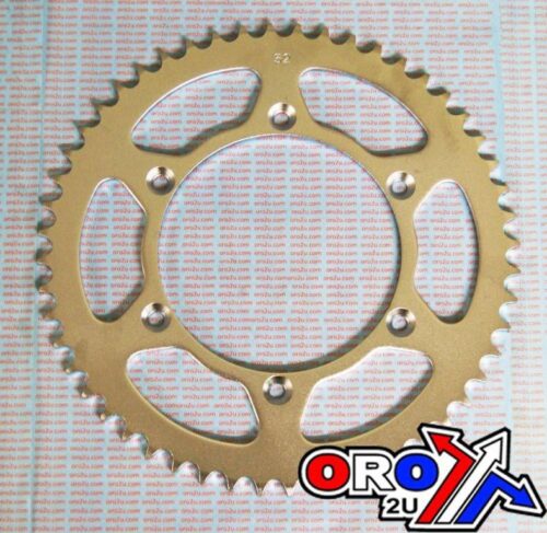 REAR SPROCKET STEEL 52 [JTR822.52] 520, SILVER