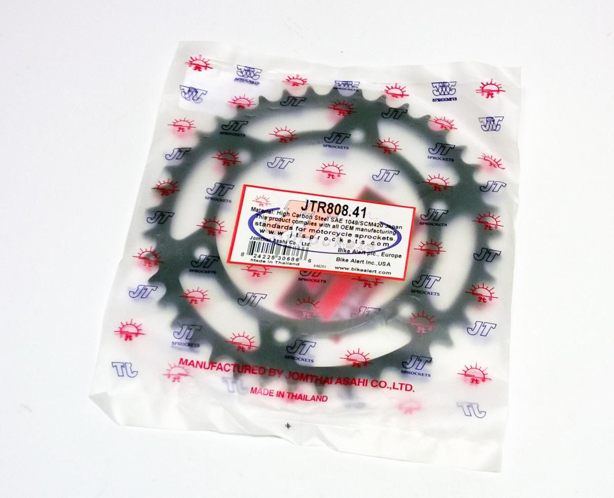 REAR SPROCKET STEEL JTR808.41 BLACK - Image 4