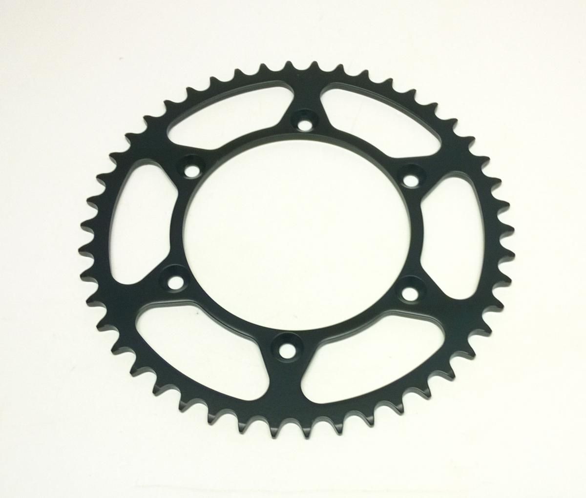 REAR SPROCKET STEEL JTR808.46 BLACK - Image 3