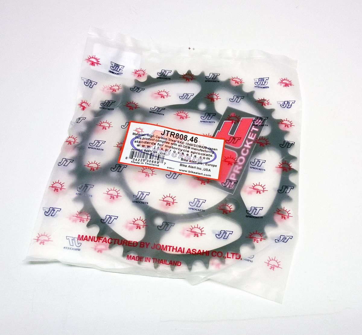 REAR SPROCKET STEEL JTR808.46 BLACK - Image 4