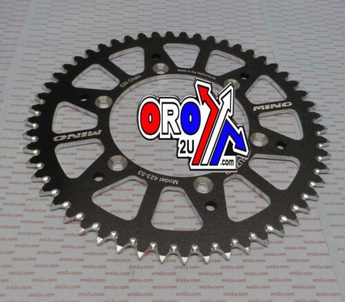 MINO REAR SPROCKET ALLOY BLACK, 25-423-520-53 JTR808