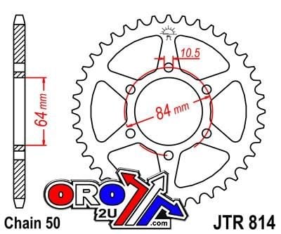 REAR SPROCKET JTR814.33 JT