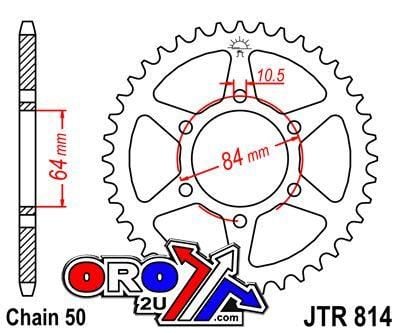 REAR SPROCKET JTR814.40 JT