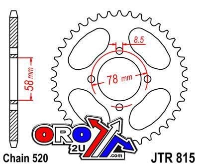 REAR SPROCKET JTR815.35 STEEL