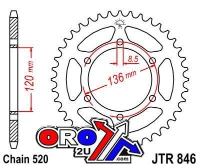 REAR SPROCKET JTR846.39 JT - Image 2