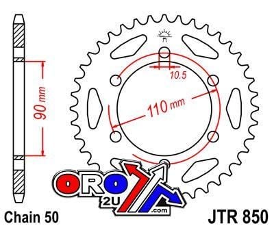 REAR SPROCKET JTR850.33 JT