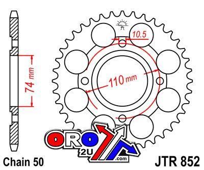 REAR SPROCKET JTR852.41 JT