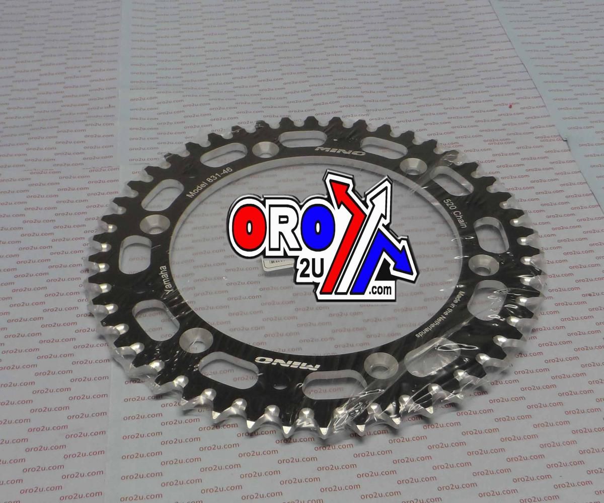 MINO REAR SPROCKET ALLOY BLK 853, 25-831-520-46 - Image 3