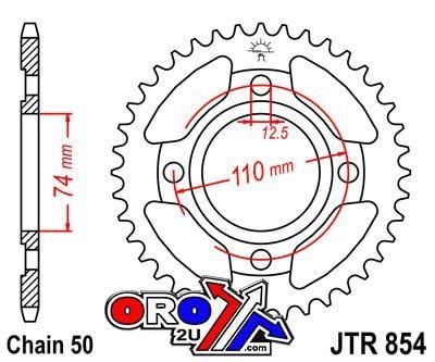REAR SPROCKET JTR854.36 JT 50