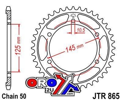 REAR SPROCKET JTR865.45 JT