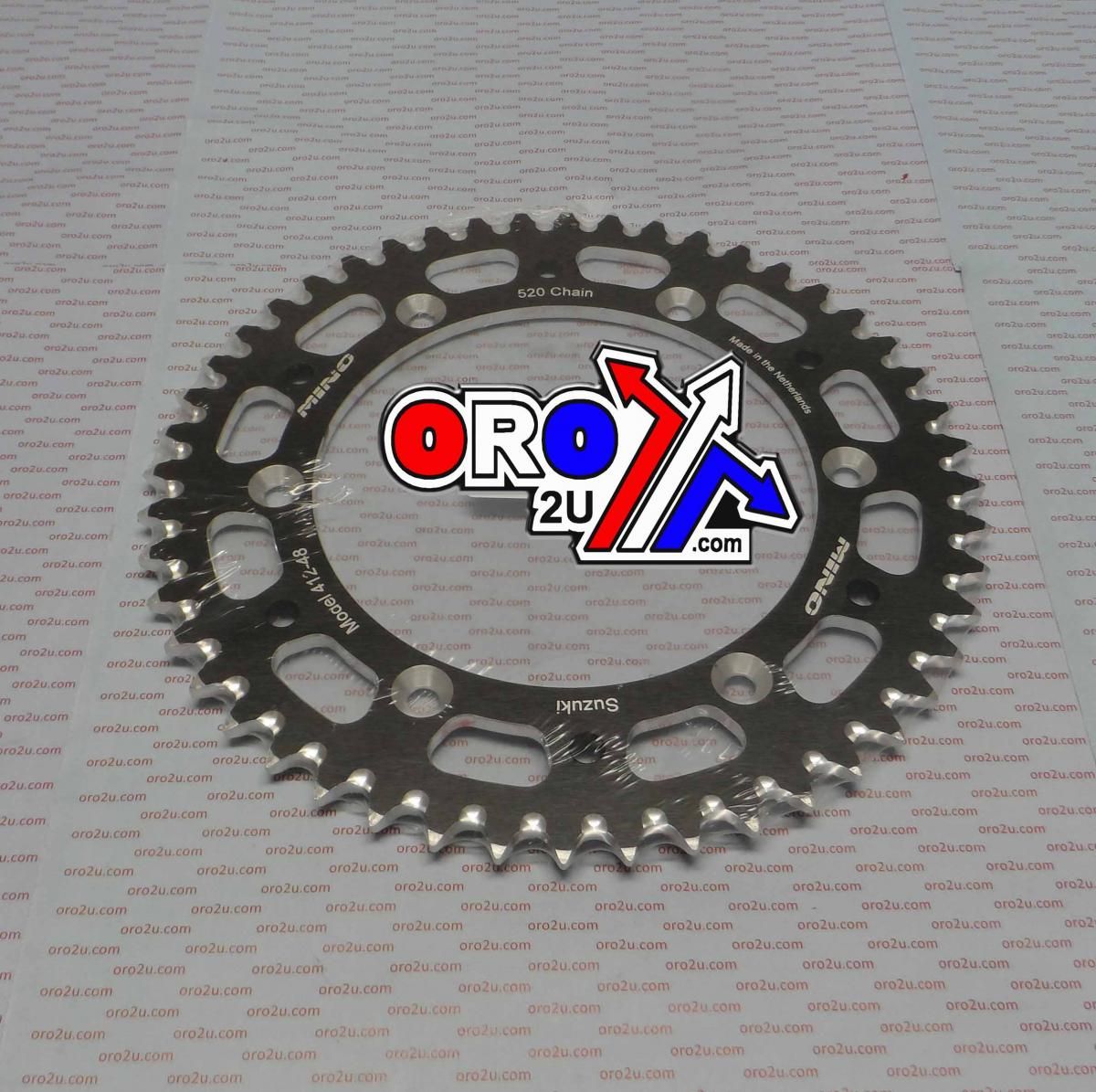 MINO REAR SPROCKET JTR828 ALLOY RACING, 25-412-520-48 - Image 2