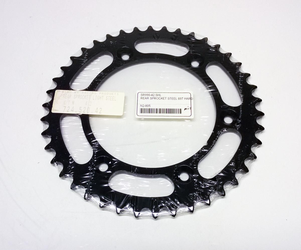 MINO REAR SPROCKET STEEL HARD 897, 24-724-520-42 - Image 2