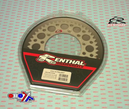 REAR SPROCKET ALLOY RENTHAL, ULTRALITE 224U-520-47GPSI
