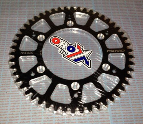 MINO REAR SPROCKET ALLOY BLACK, 25-724-520-48