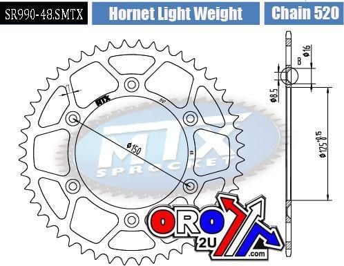 REAR SPROCKET STEEL HARD 11H-KM1-48 - Image 4