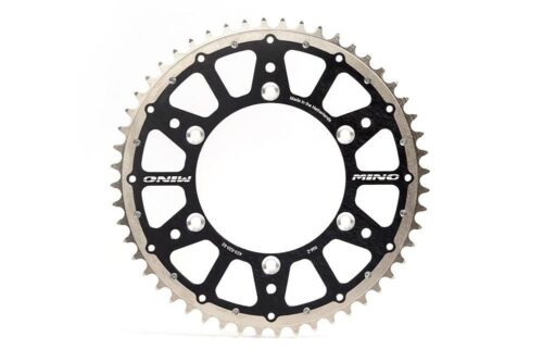 MINO REAR SPROCKET FUSION 2-RING, 23-724-520-50 STEEL/ALLOY BLACK