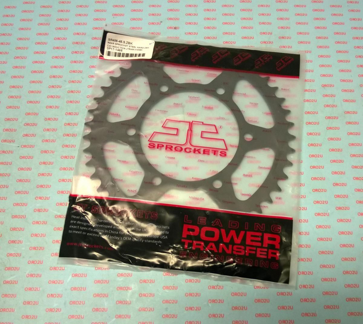 REAR SPROCKET STEEL HARD ZBK, C45 INDUCTION JTR486.45ZBK