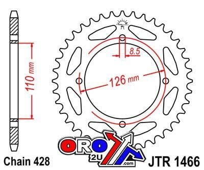 REAR SPROCKET JTR1466.44 JT
