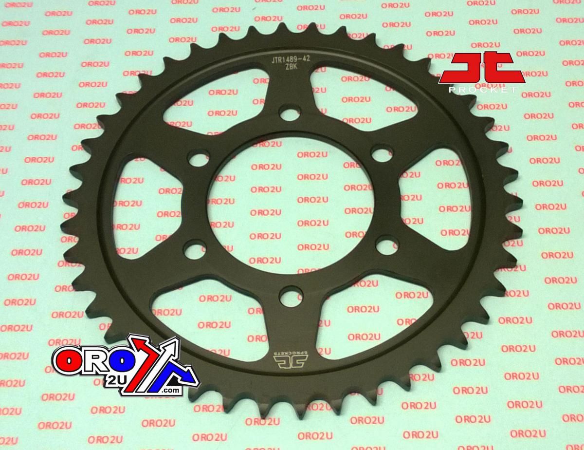 REAR SPROCKET STEEL HARD ZBK, C45 INDUCTIONJTR1489.42ZBK - Image 2
