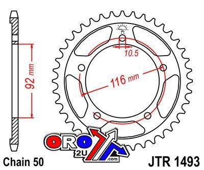REAR SPROCKET JTR1493.41 JT