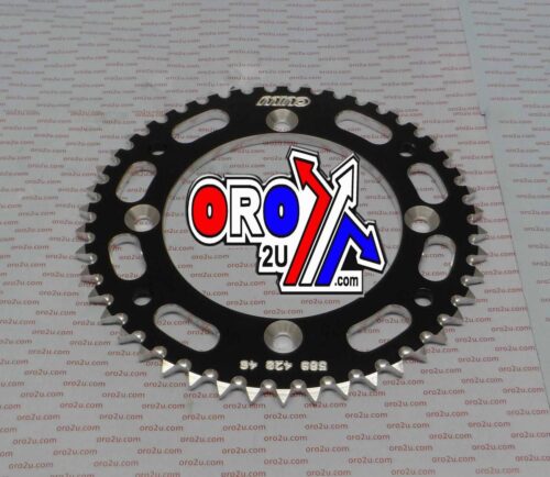 MINO REAR SPROCKET ALLOY BLACK 215, 25-589-420-46 SR209-46.ATW