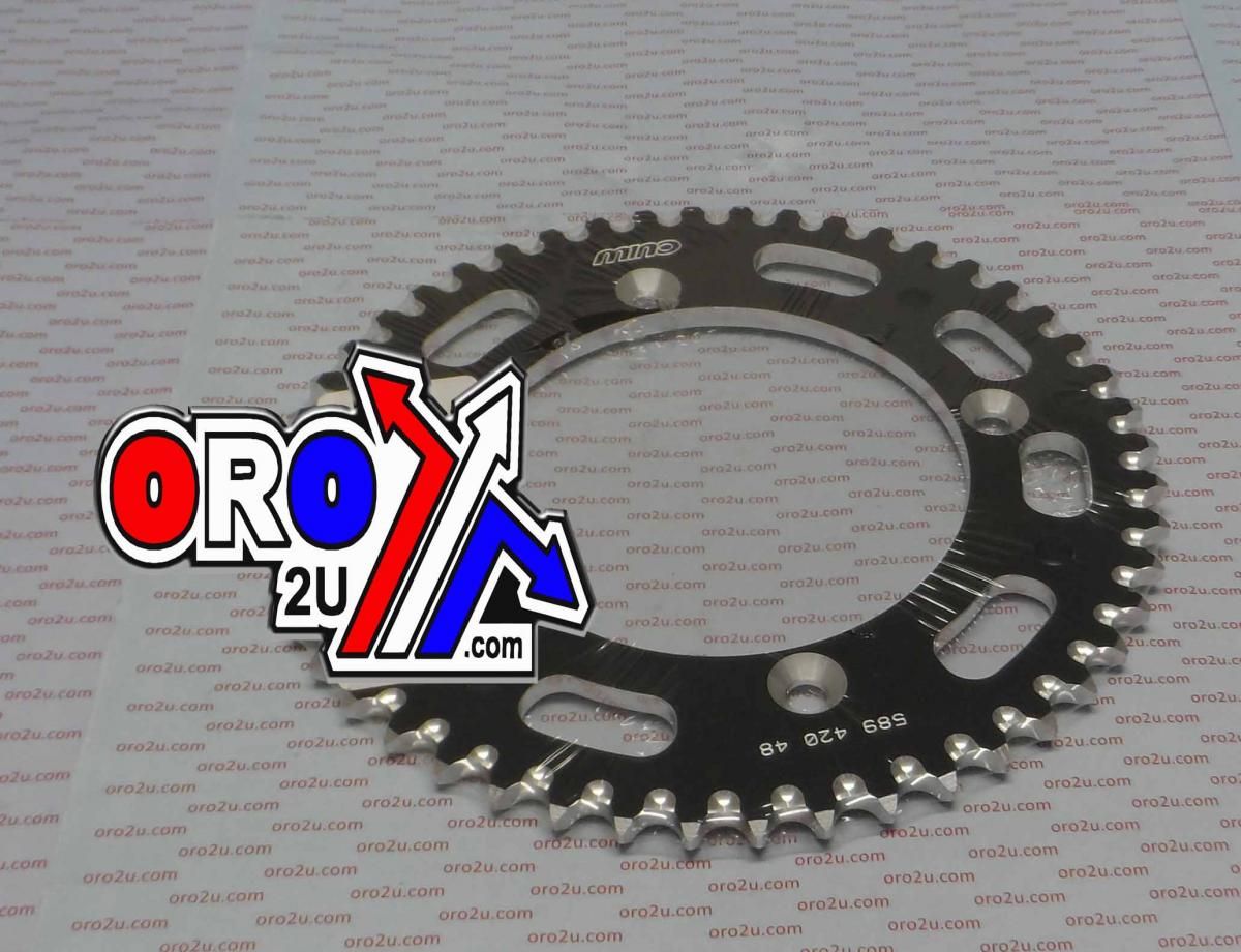 MINO REAR SPROCKET ALLOY BLACK 215, 25-589-420-48 SR209-48.ATW