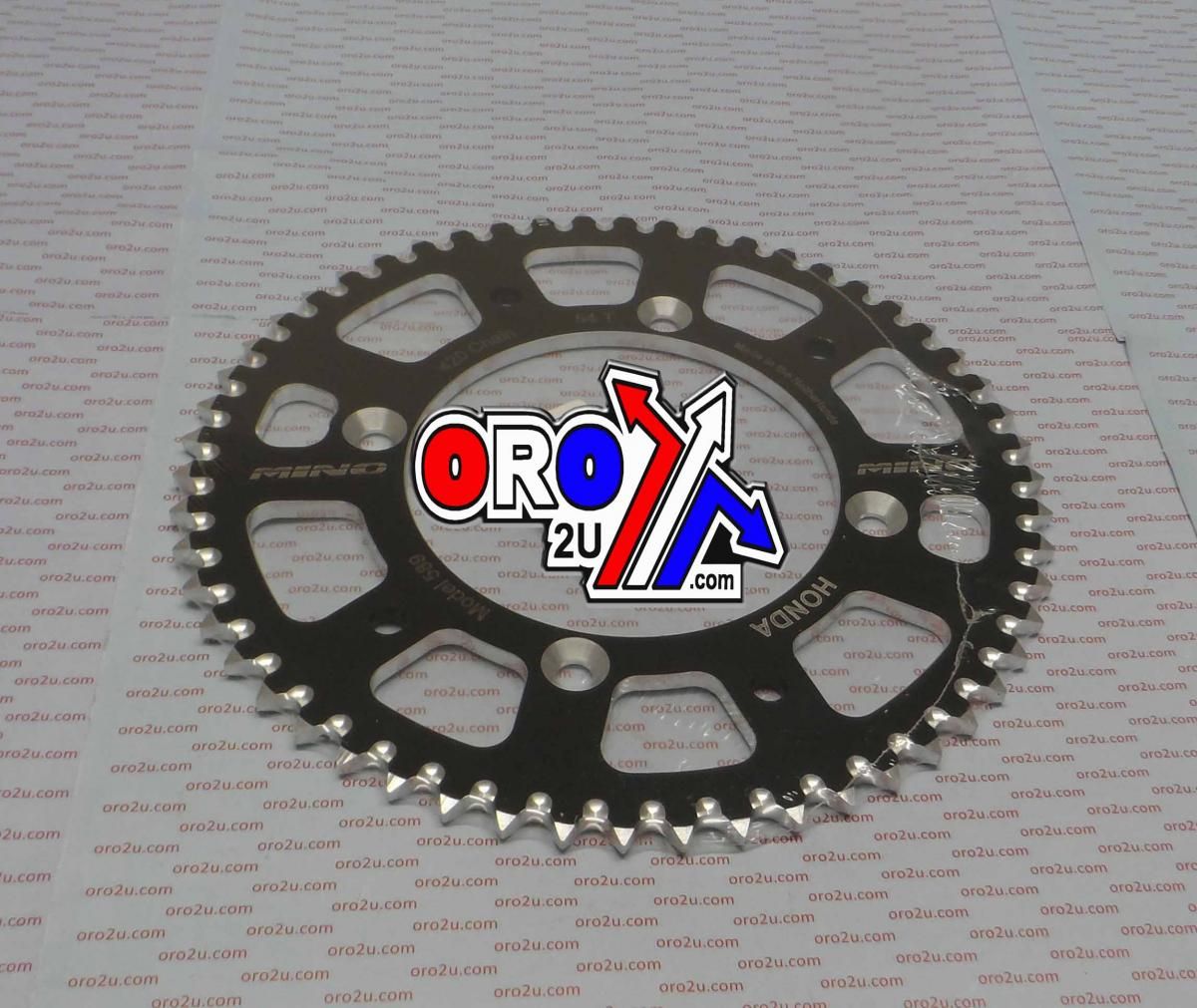MINO REAR SPROCKET ALLOY BLACK 215, 25-589-420-54 - Image 2