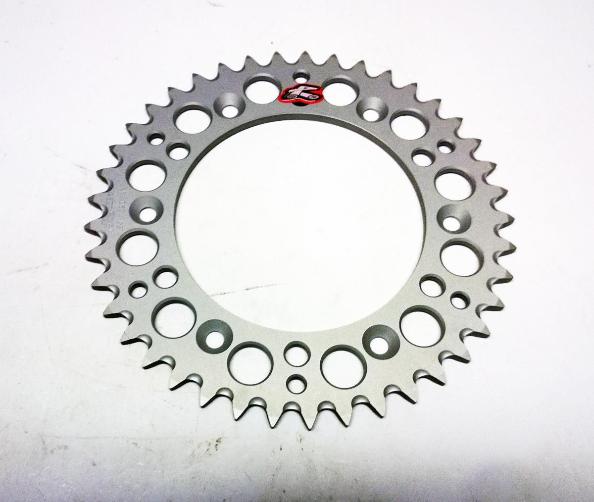 REAR SPROCKET ALLOY RENTHAL, ULTRALITE 154W-520-41GRSI SILVER - Image 4