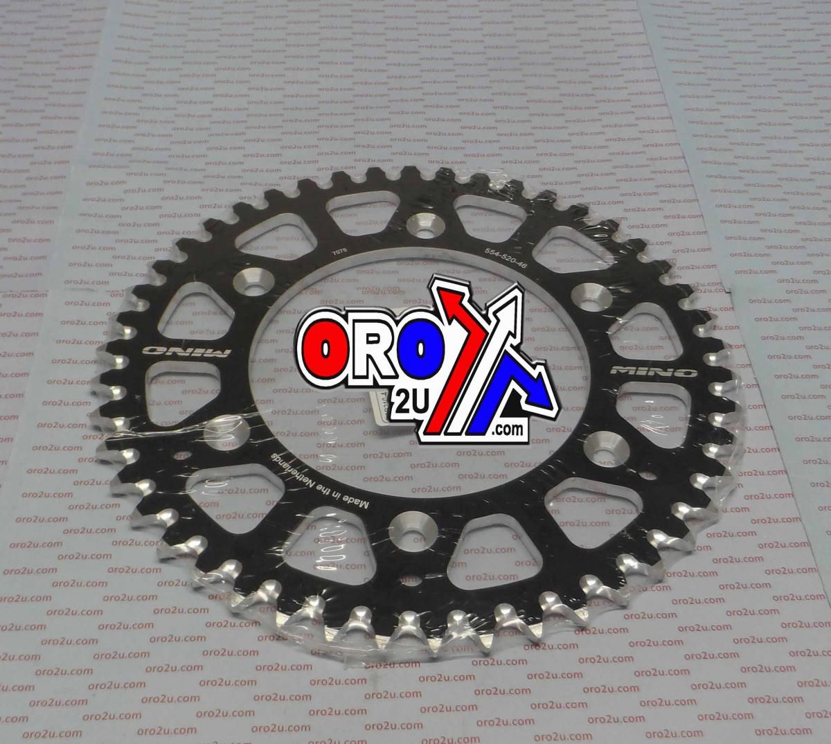 MINO REAR SPROCKET ALLOY BLACK 210, 25-554.520.46 - Image 2