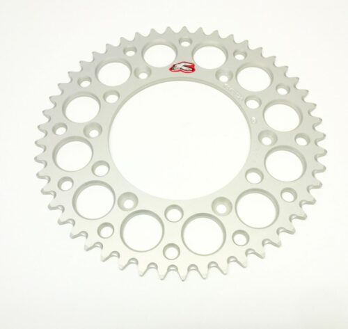 REAR SPROCKET ALLOY RENTHAL, ULTRALITE 154U-520-49GRSI SILVER, 154U-520-49GRSI