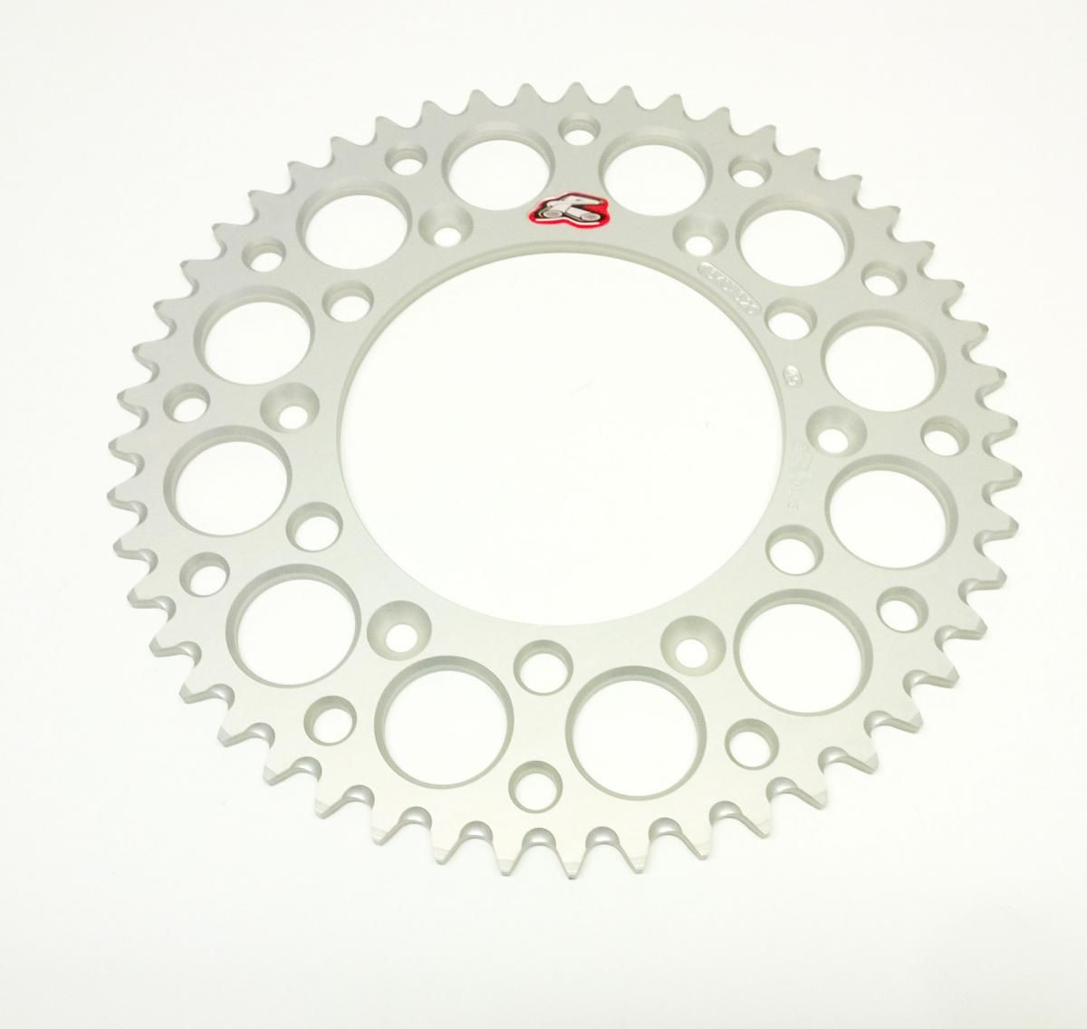 REAR SPROCKET ALLOY RENTHAL, ULTRALITE 154U-520-49GRSI SILVER, 154U-520-49GRSI