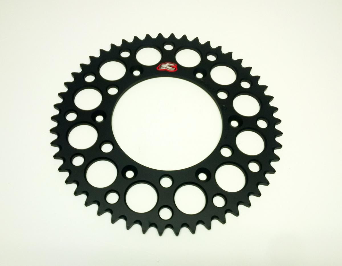 REAR SPROCKET ALLOY RENTHAL, ULTRALITE 154U-520-50GRBK BLACK, 154U-520-50GRBK - Image 4