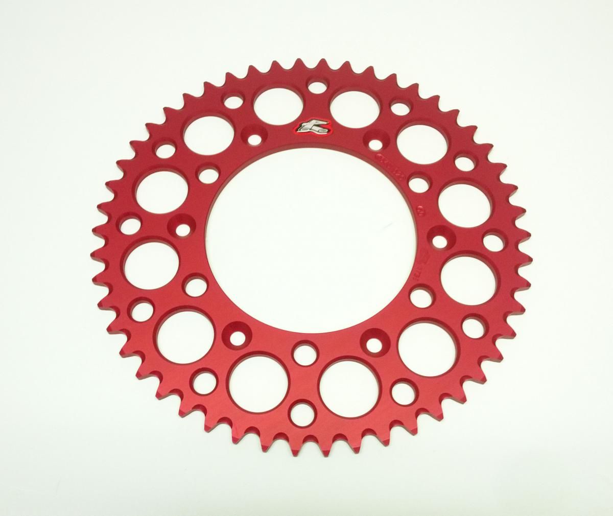 REAR SPROCKET ALLOY RENTHAL, ULTRALITE 154U-520-50GRRD RED, 154U-520-50GRRD - Image 4