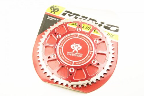 MINO REAR SPROCKET FUSION 2-RING, 23-554-51 RED STEEL/ALLOY