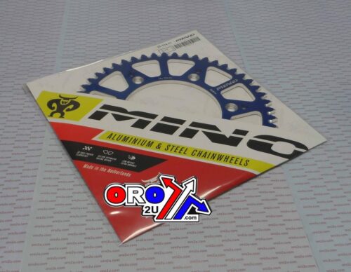 MINO REAR SPROCKET ALLOY BLUE, 25-554-51 BLUE
