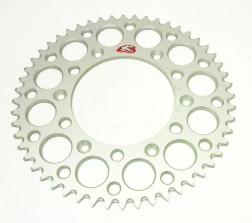 REAR SPROCKET ALLOY RENTHAL, ULTRALITE 154U-520-52GRSI SILVER, 154U-520-52GRSI
