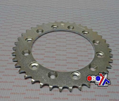REAR SPROCKET STEEL JTR245/251 SILVER, DOUBLE DRILLED JTR245/2.39